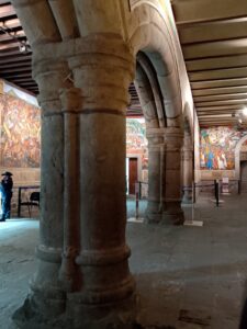 La estética-pedagógica de la historia de Tlaxcala 3 Planta baja del Palacio de Gobierno de Tlaxcala