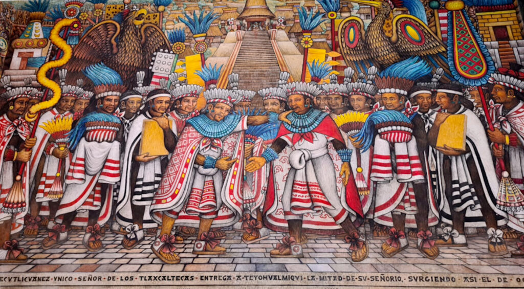 Mural Palacio de Gobierno de Tlaxcala