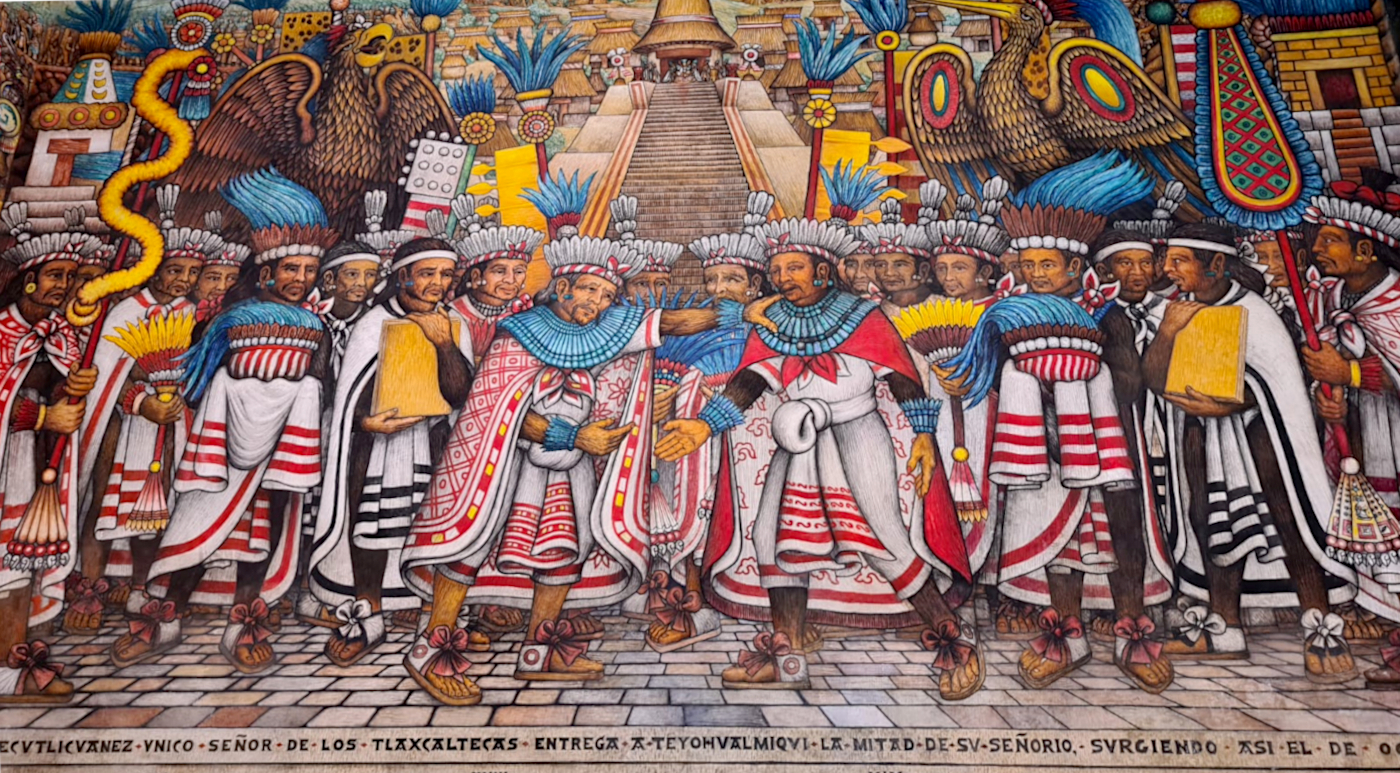 Mural Palacio de Gobierno de Tlaxcala